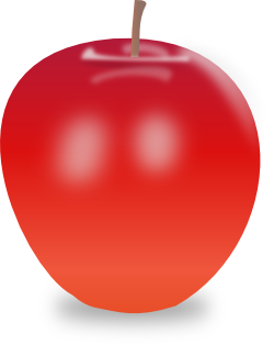 リンゴのイラスト 無料イラスト作成ソフトinkscape インクスケープ の作品集
