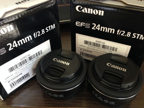 Canon単焦点広角レンズ EF-S24mm